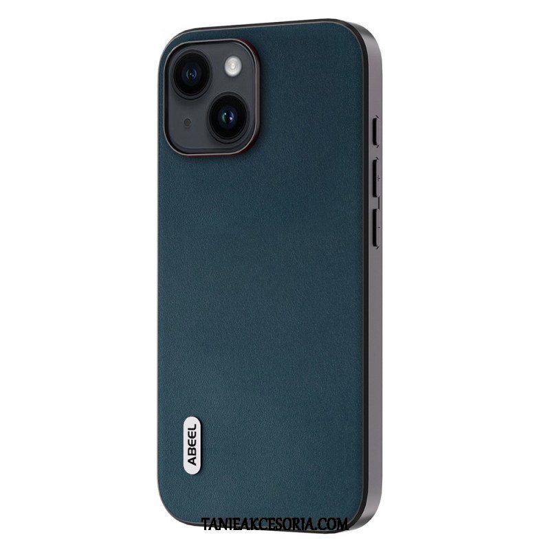 Etui do iPhone 15 Plus Prawdziwa Skóra Nappa Abeel