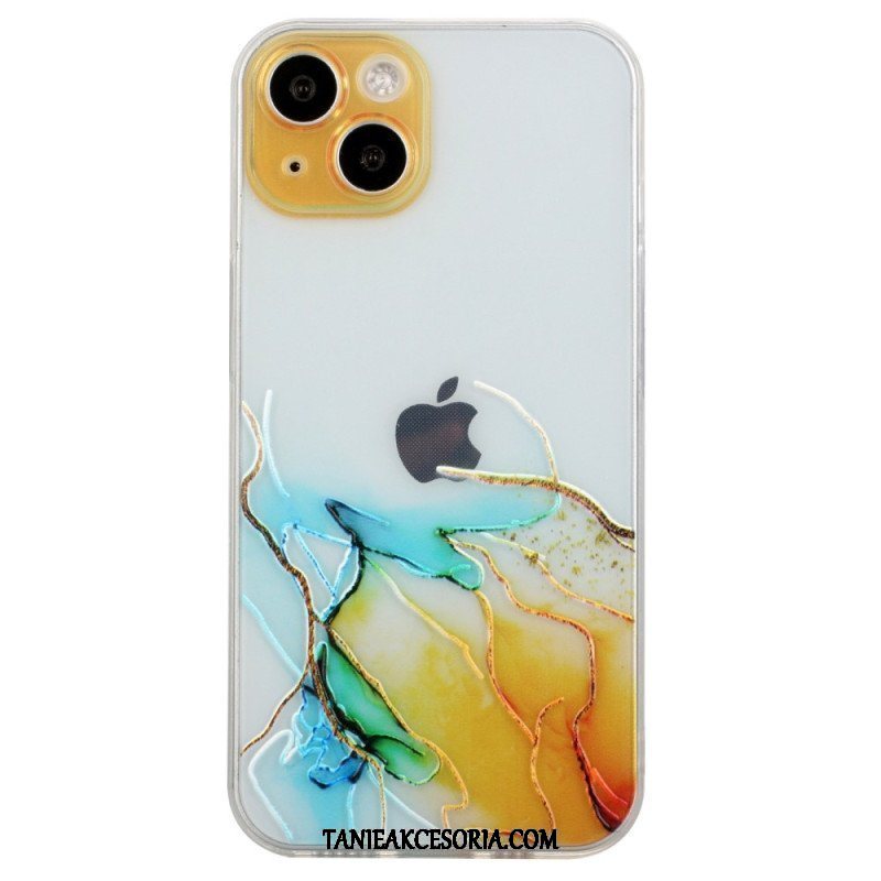 Etui do iPhone 15 Plus Styl Marmurowy