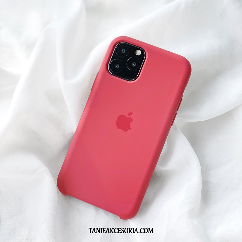 Etui iPhone 11 Pro Anti-fall Silikonowe Cienkie, Pokrowce iPhone 11 Pro Czerwony Netto Zielony Miękki