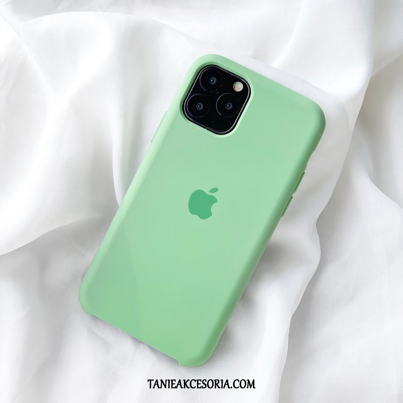 Etui iPhone 11 Pro Anti-fall Silikonowe Cienkie, Pokrowce iPhone 11 Pro Czerwony Netto Zielony Miękki