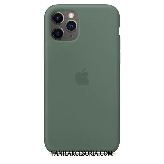 Etui iPhone 11 Pro Anti-fall Silikonowe Cienkie, Pokrowce iPhone 11 Pro Czerwony Netto Zielony Miękki