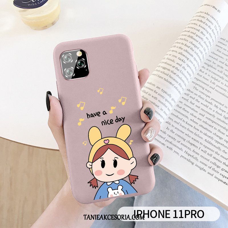 Etui iPhone 11 Pro Cienkie Nubuku Miękki, Obudowa iPhone 11 Pro Niebieski Proste Anti-fall