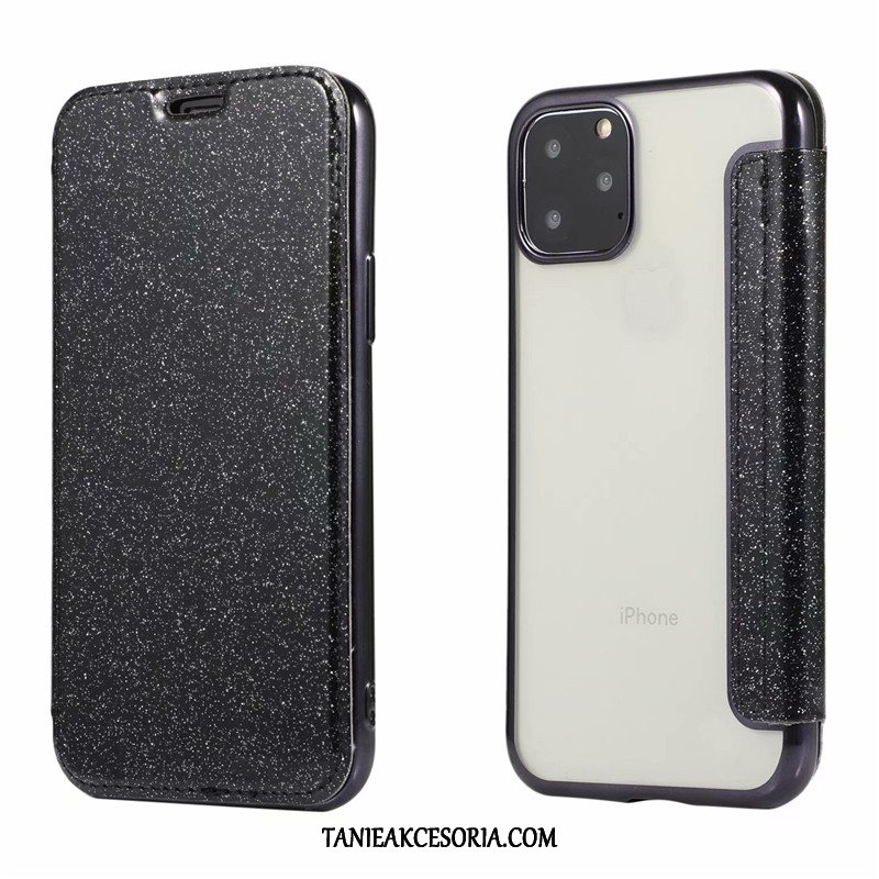 Etui iPhone 11 Pro Poszycie Telefon Komórkowy Granica, Pokrowce iPhone 11 Pro Karta Pakiet Kart Czarny