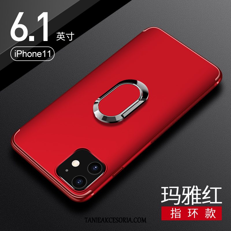 Etui iPhone 11 Ring Anti-fall Nowy, Futerał iPhone 11 Wspornik Cienkie Niebieski