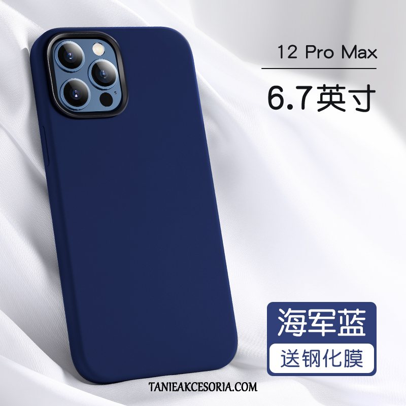 Etui iPhone 12 Pro Max All Inclusive Anti-fall Czerwony Netto, Obudowa iPhone 12 Pro Max Nowy Silikonowe Ochraniacz