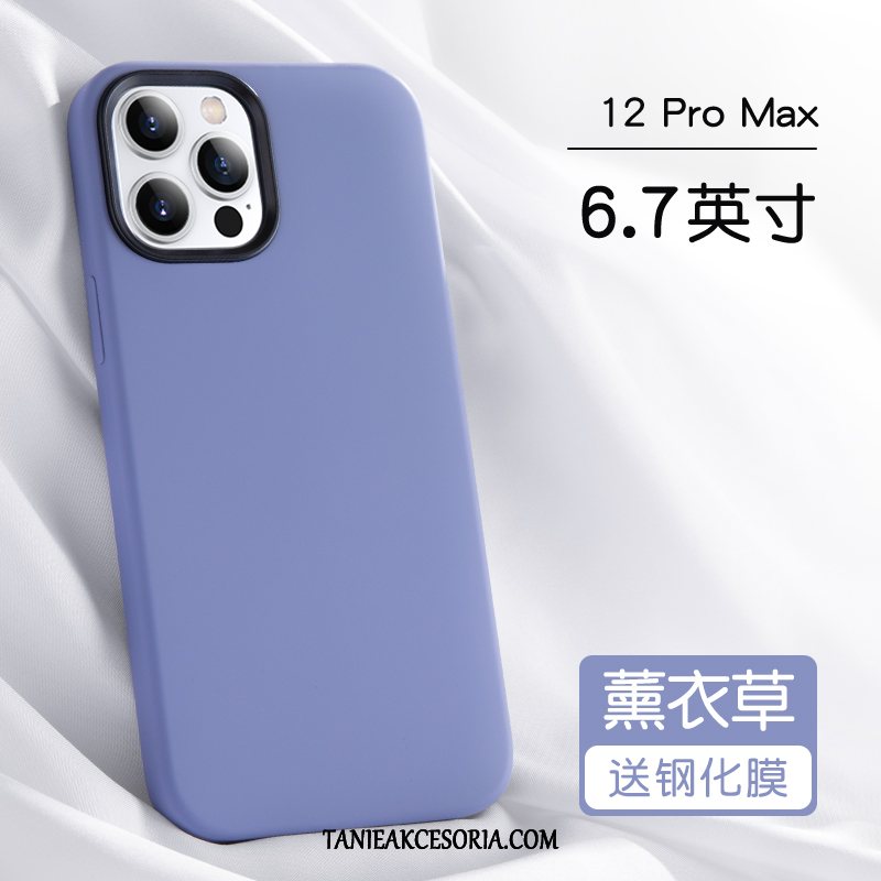 Etui iPhone 12 Pro Max All Inclusive Anti-fall Czerwony Netto, Obudowa iPhone 12 Pro Max Nowy Silikonowe Ochraniacz