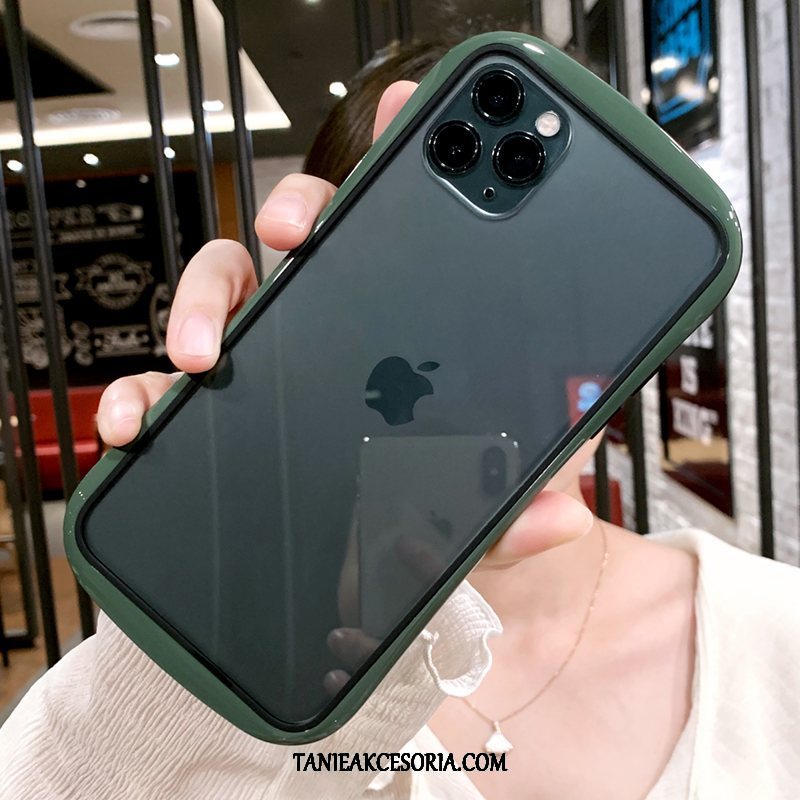 Etui iPhone 12 Pro Max Silikonowe All Inclusive Telefon Komórkowy, Pokrowce iPhone 12 Pro Max Szkło Modna Marka Czerwony Netto