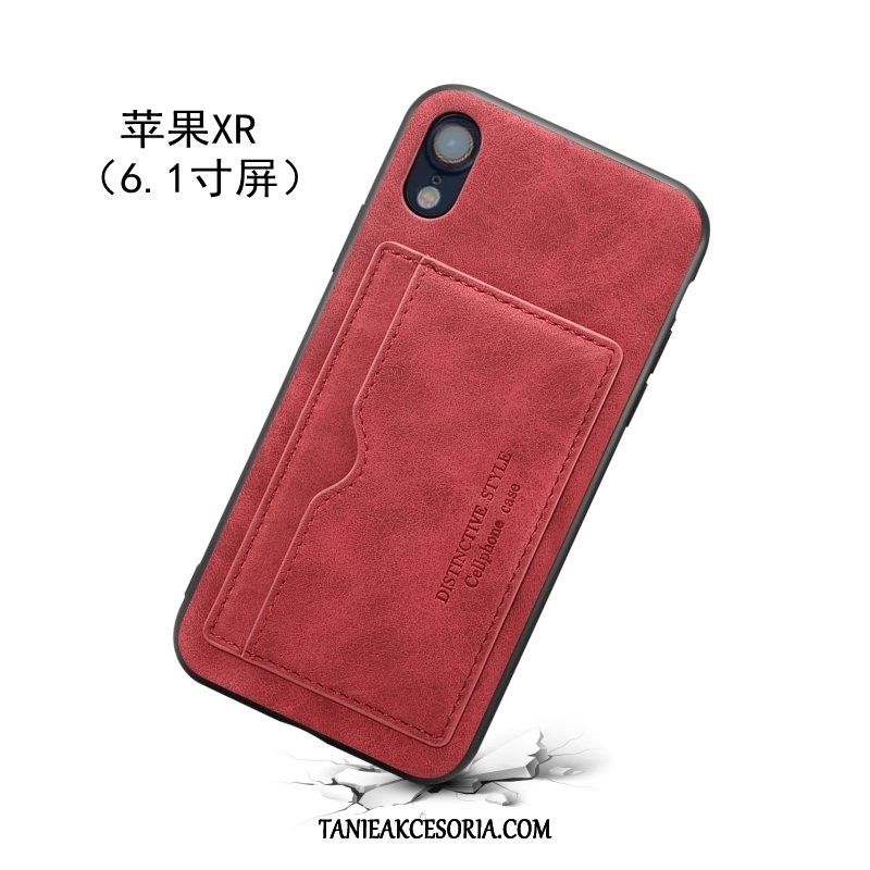 Etui iPhone Xr Szary All Inclusive Wspornik, Obudowa iPhone Xr Telefon Komórkowy Ochraniacz Anti-fall