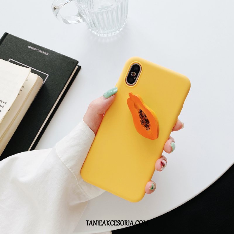 Etui iPhone Xs Max All Inclusive Trójwymiarowy Bydło, Obudowa iPhone Xs Max Anti-fall Zielony Kreatywne