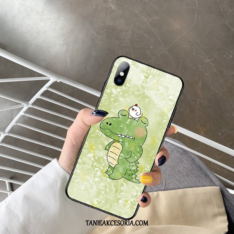 Etui iPhone Xs Max Kreskówka Kreatywne Osobowość, Pokrowce iPhone Xs Max Trudno Lustro Wiatr