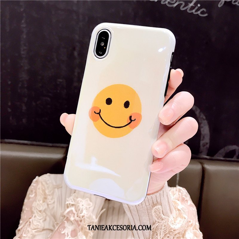 Etui iPhone Xs Max Osobowość Telefon Komórkowy Kreatywne, Obudowa iPhone Xs Max Nowy Modna Marka Smile