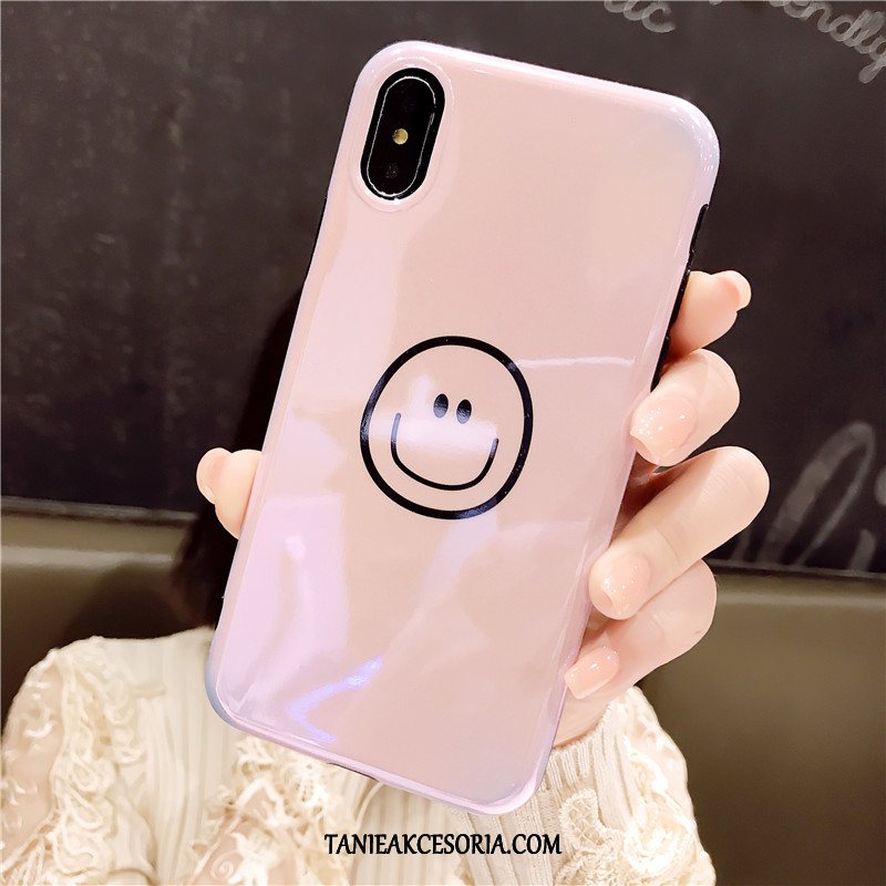 Etui iPhone Xs Max Osobowość Telefon Komórkowy Kreatywne, Obudowa iPhone Xs Max Nowy Modna Marka Smile