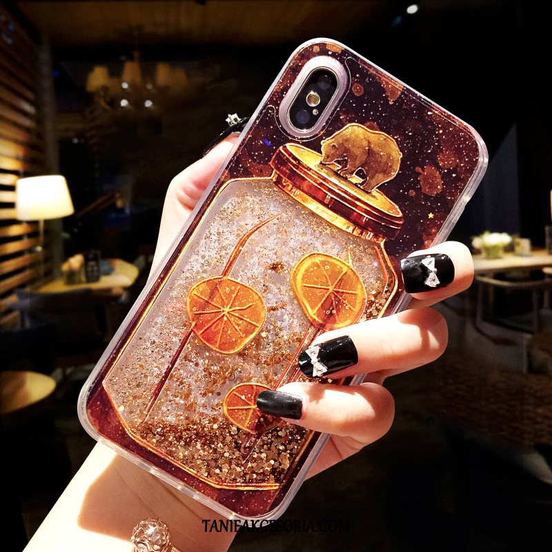 Etui iPhone Xs Max Quicksand Piękny Zakochani, Pokrowce iPhone Xs Max Kreatywne Mały All Inclusive