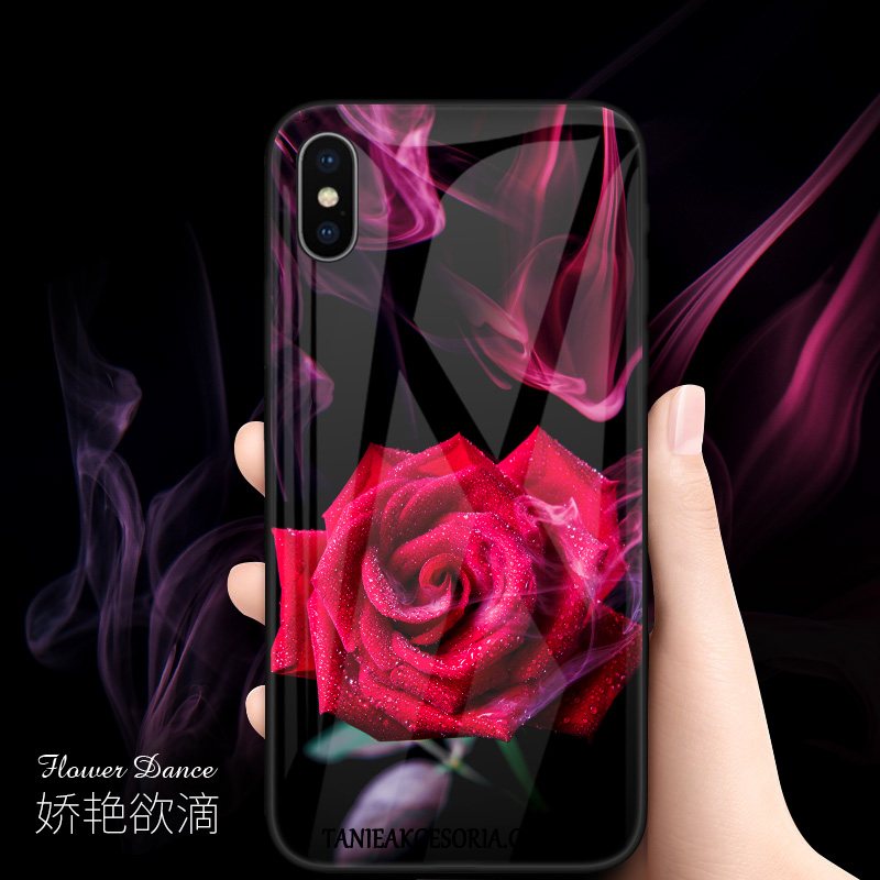 Etui iPhone Xs Max Szkło Moda Wysoki Koniec, Futerał iPhone Xs Max Nowy Anti-fall Kreatywne