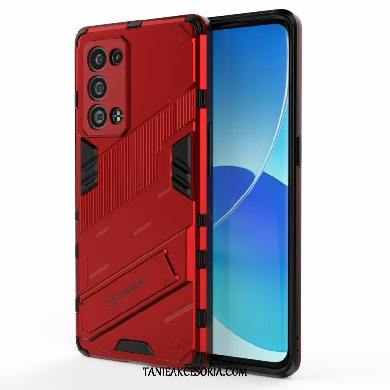 Futerały do Oppo Reno 6 Pro 5G Ultra Odporny Z Wyjmowanym Wsparciem