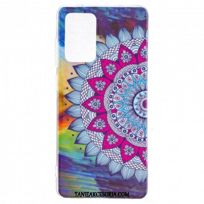 Futerały do Samsung Galaxy A52 4G / A52 5G / A52s 5G Fluorescencyjna Kolorowa Mandala