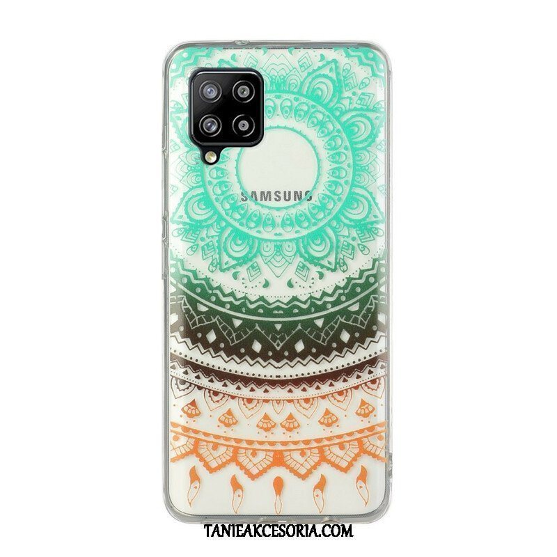 Futerały do Samsung Galaxy M12 / A12 Bezszwowe Kwiaty Mandala