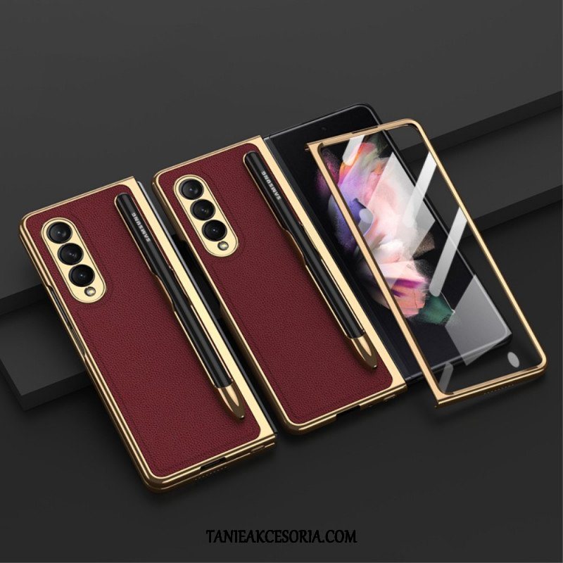 Futerały do Samsung Galaxy Z Fold 3 5G Etui Ochronne Osłona Ekranu I Uchwyt Rysika Gkk