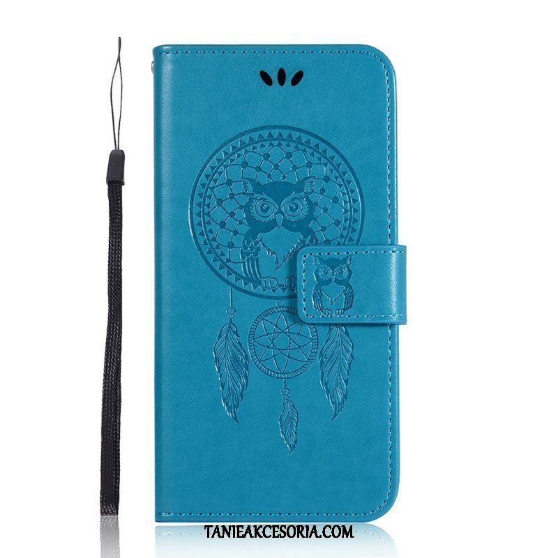 Obudowa Etui Na Telefon do Samsung Galaxy A13 5G / A04s Efekt Skóry Dream Catcher Sowa