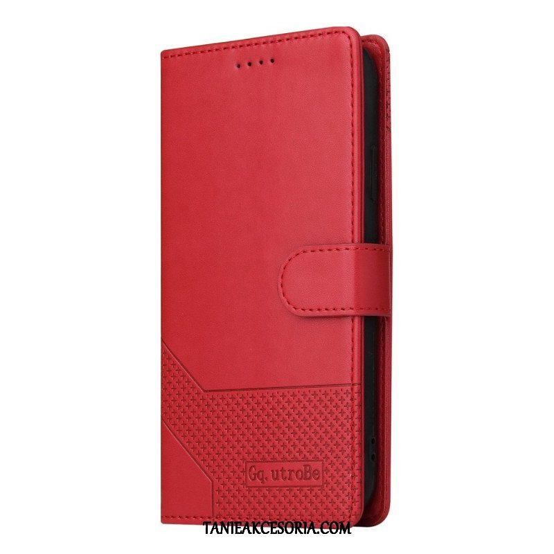 Obudowa Etui Na Telefon do Xiaomi Redmi Note 10 Pro Efekt Skóry Gq.utrobe