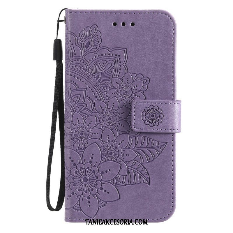 Skórzany Futerał do Xiaomi Redmi Note 10 Pro Mandala