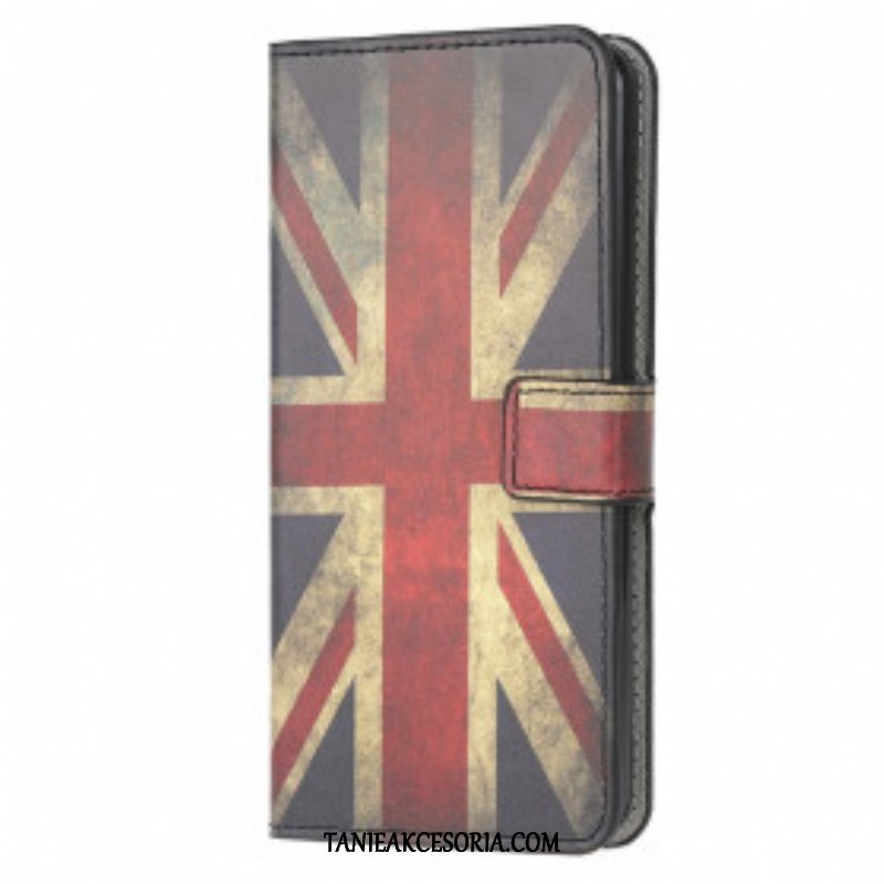 Etui Folio do Moto G50 Flaga Anglii