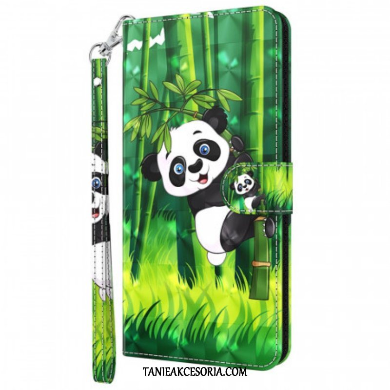 Etui Folio do Moto G51 5G Panda I Bambus