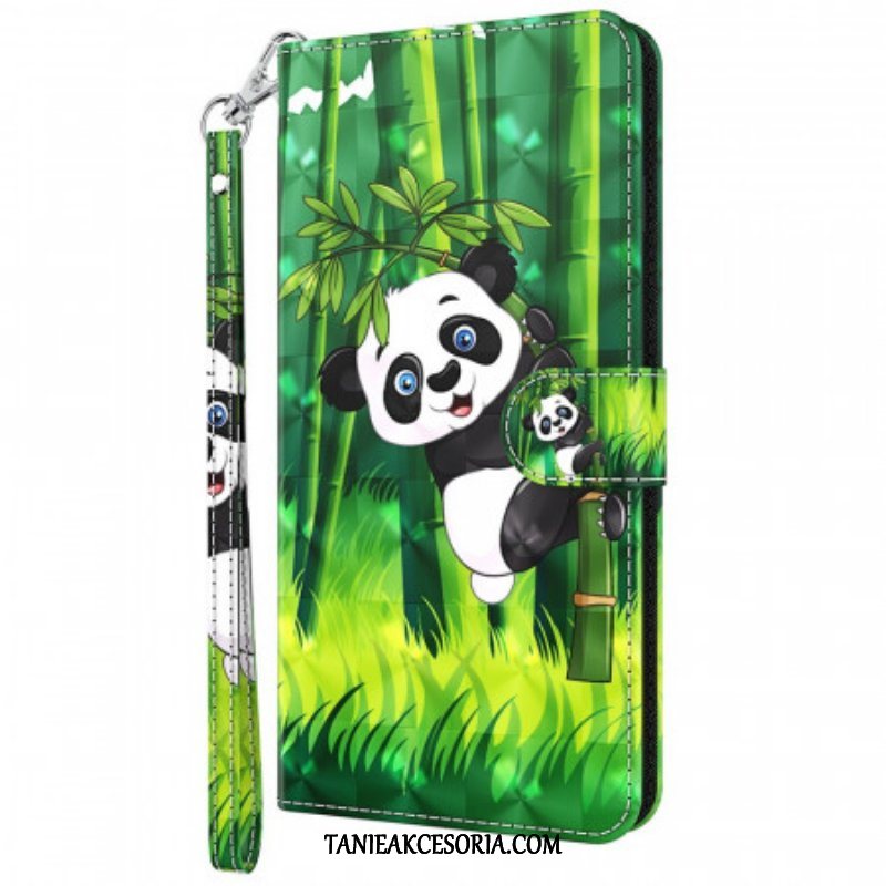 Etui Folio do Moto G71 5G Panda I Bambus