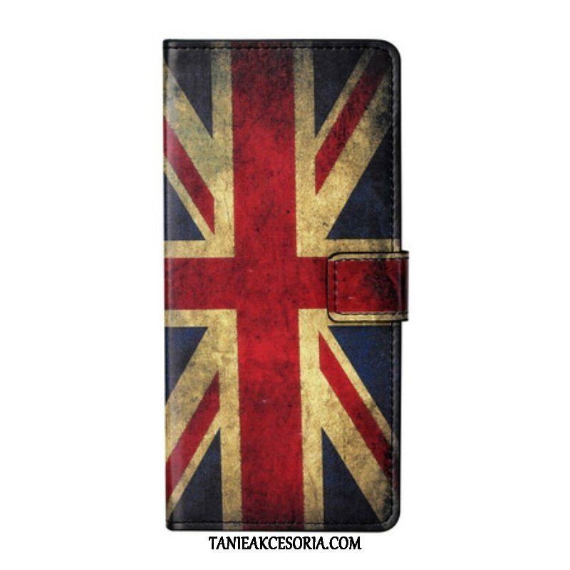 Etui Folio do OnePlus Nord 2 5G Flaga Anglii