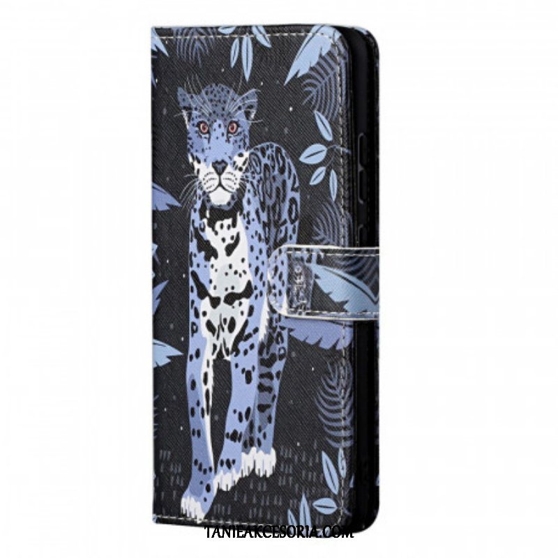 Etui Folio do OnePlus Nord CE 2 5G Nocny Lampart