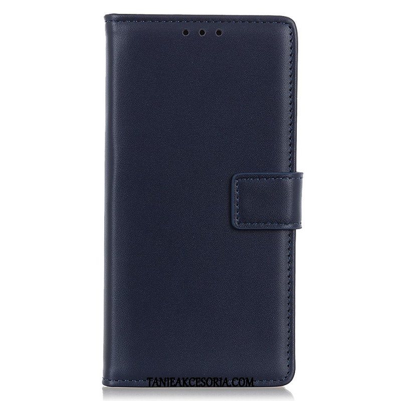 Etui Folio do OnePlus Nord CE 2 5G Odcisk Palca Z Imitacji Skóry