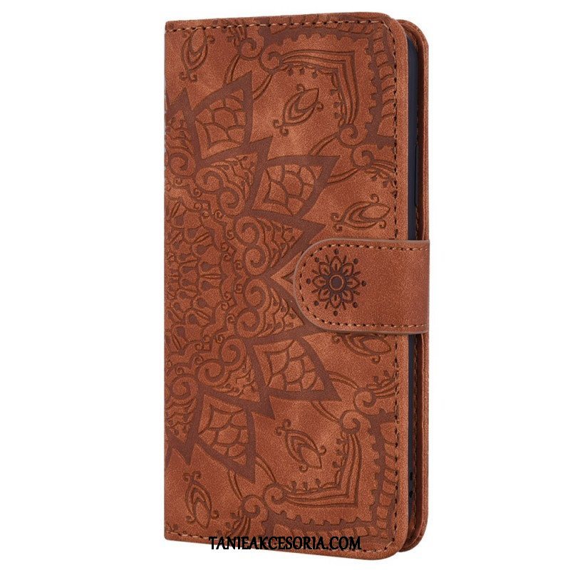 Etui Folio do Poco M4 Pro 5G Barokowo-mandala