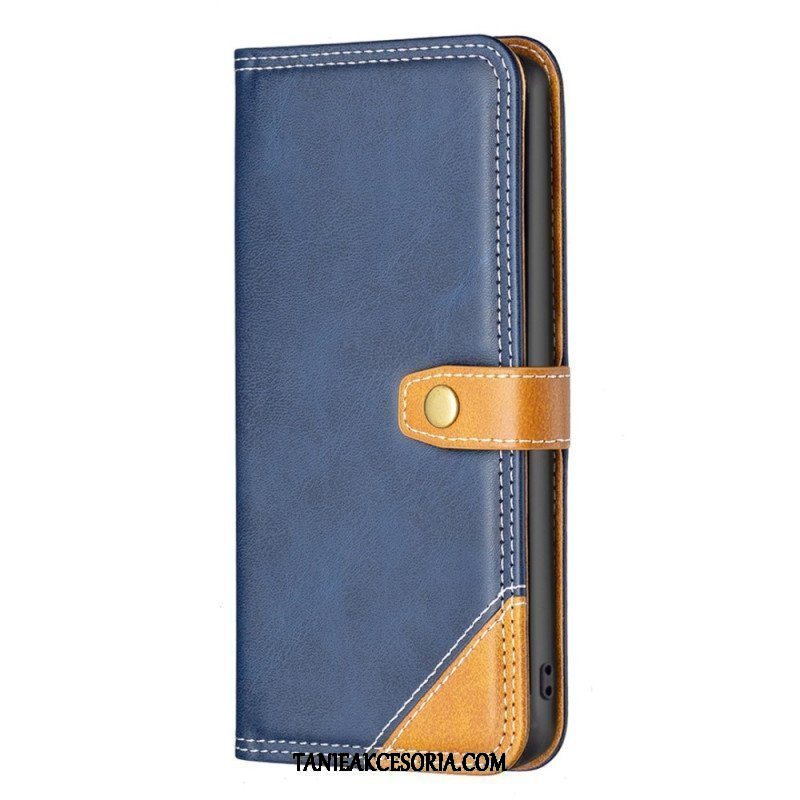 Etui Folio do Samsung Galaxy A13 Dwukolorowy Kolor Binfen