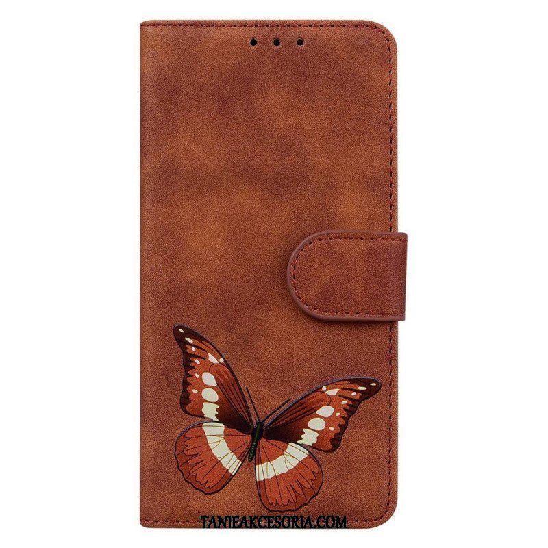 Etui Folio do Samsung Galaxy A14 / A14 5G Projekt Motyla