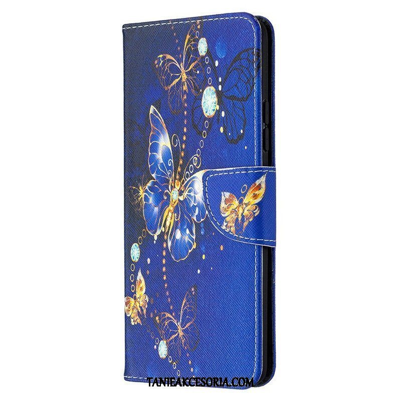 Etui Folio do Samsung Galaxy A42 5G Królowie Motyli