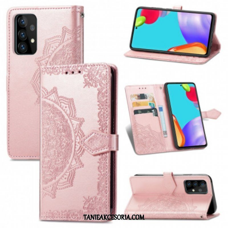 Etui Folio do Samsung Galaxy A52 4G / A52 5G / A52s 5G Średniowiecze Mandali