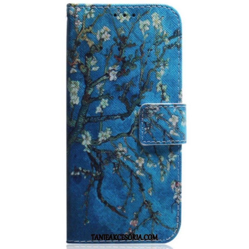 Etui Folio do Samsung Galaxy M13 Kwitnące Gałęzie