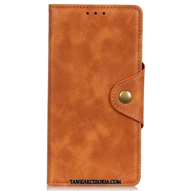 Etui Folio do Samsung Galaxy M13 Przycisk Zapięcia