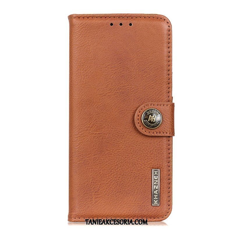 Etui Folio do Samsung Galaxy M32 Imitacja Skóry Khazneh