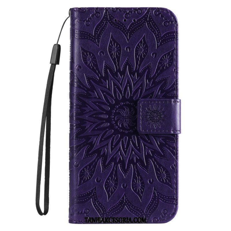 Etui Folio do Samsung Galaxy M32 Słonecznik