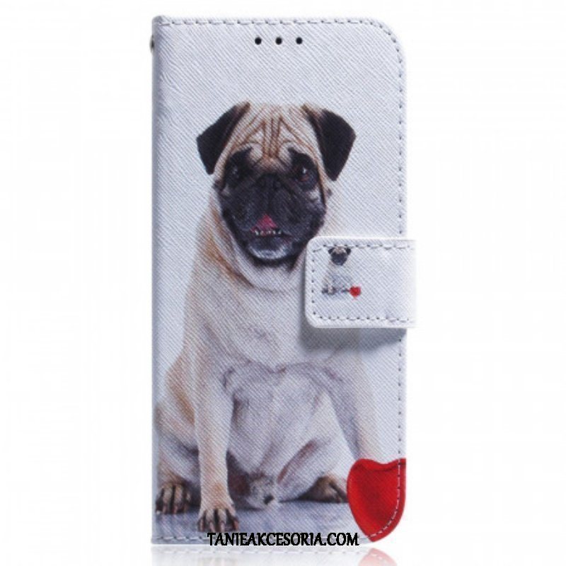 Etui Folio do Samsung Galaxy M33 5G Mops Pies