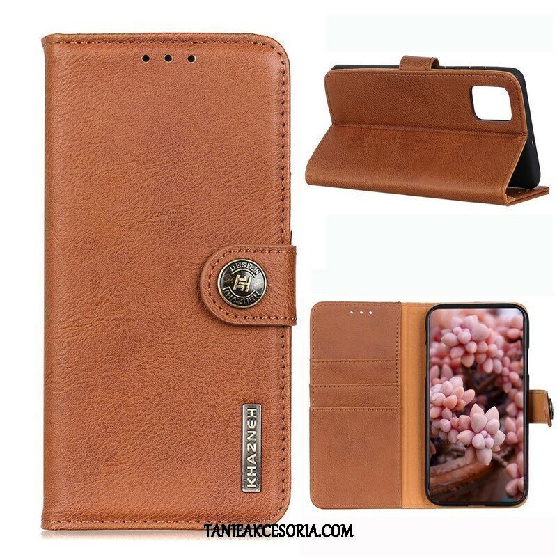 Etui Folio do Samsung Galaxy M51 Imitacja Skóry Khazneh