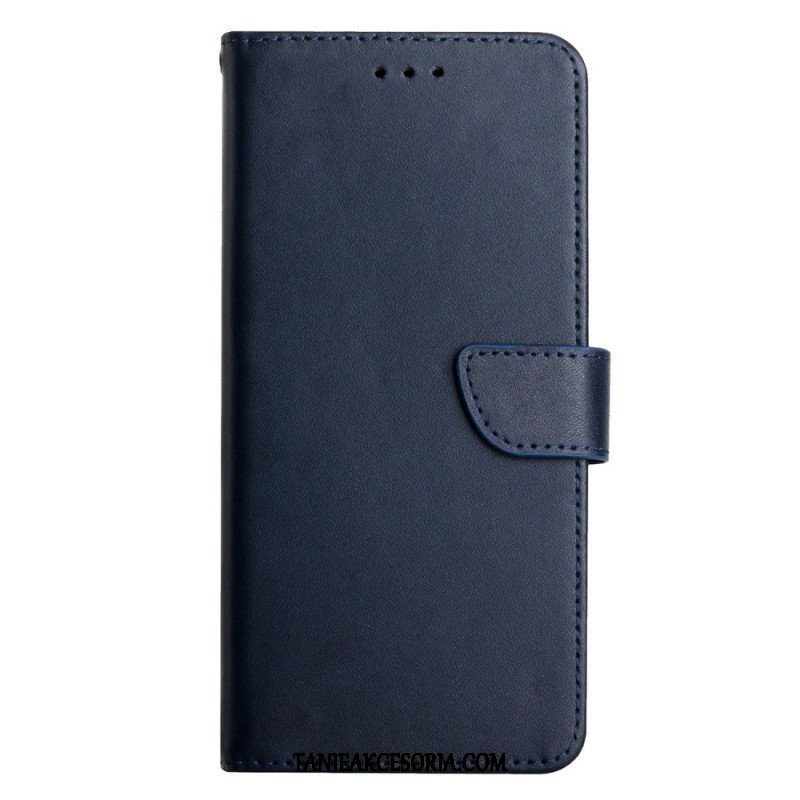 Etui Folio do Samsung Galaxy M53 5G Prawdziwa Skóra Nappa