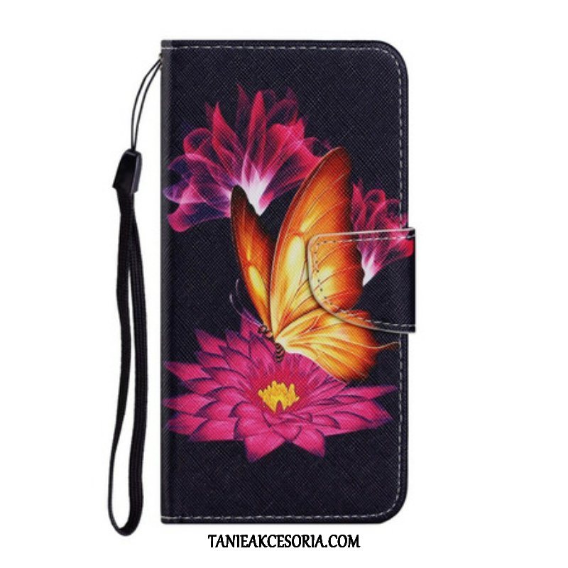 Etui Folio do Samsung Galaxy S21 FE Motyl I Lotos