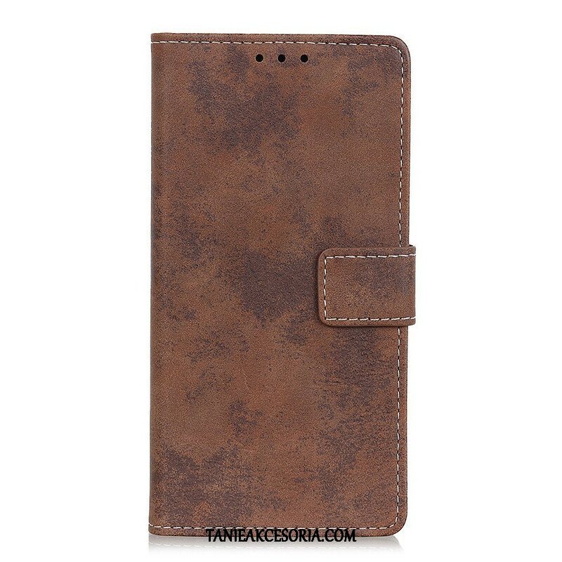 Etui Folio do Samsung Galaxy S21 Plus 5G Sztuczna Skóra W Stylu Vintage