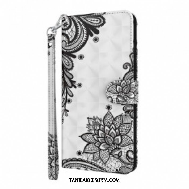 Etui Folio do Samsung Galaxy S21 Ultra 5G Szykowna Koronka