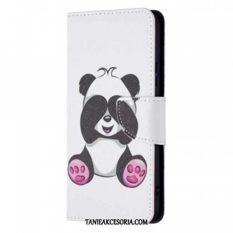 Etui Folio do Samsung Galaxy S22 Plus 5G Zabawa Pandami