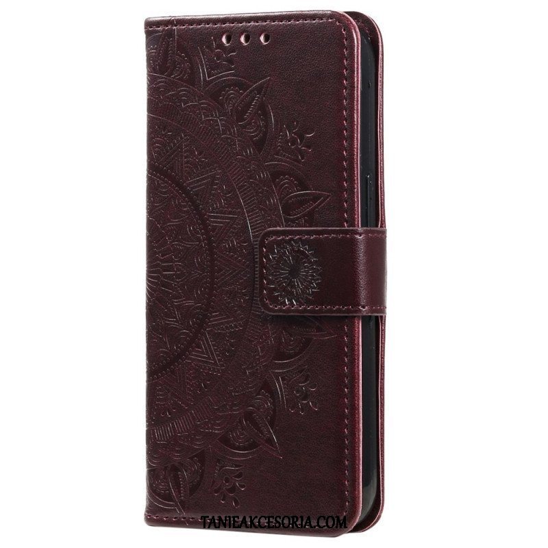 Etui Folio do Samsung Galaxy S23 5G Mandala Słońca