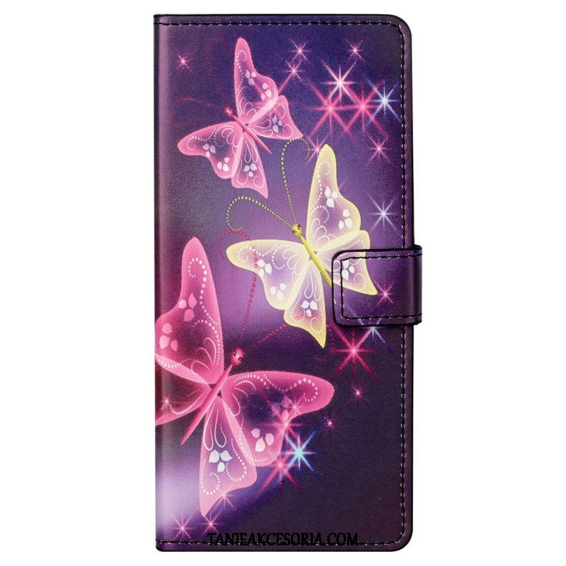 Etui Folio do Samsung Galaxy S23 5G Piękne Motyle