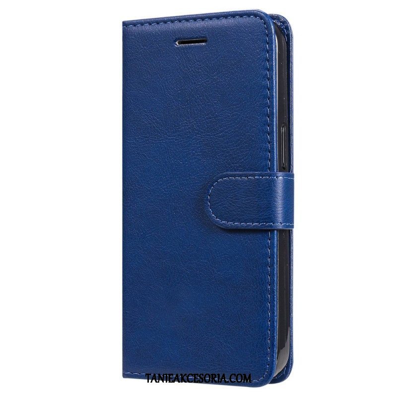 Etui Folio do Samsung Galaxy S23 5G z Łańcuch Zwykły Z Paskiem